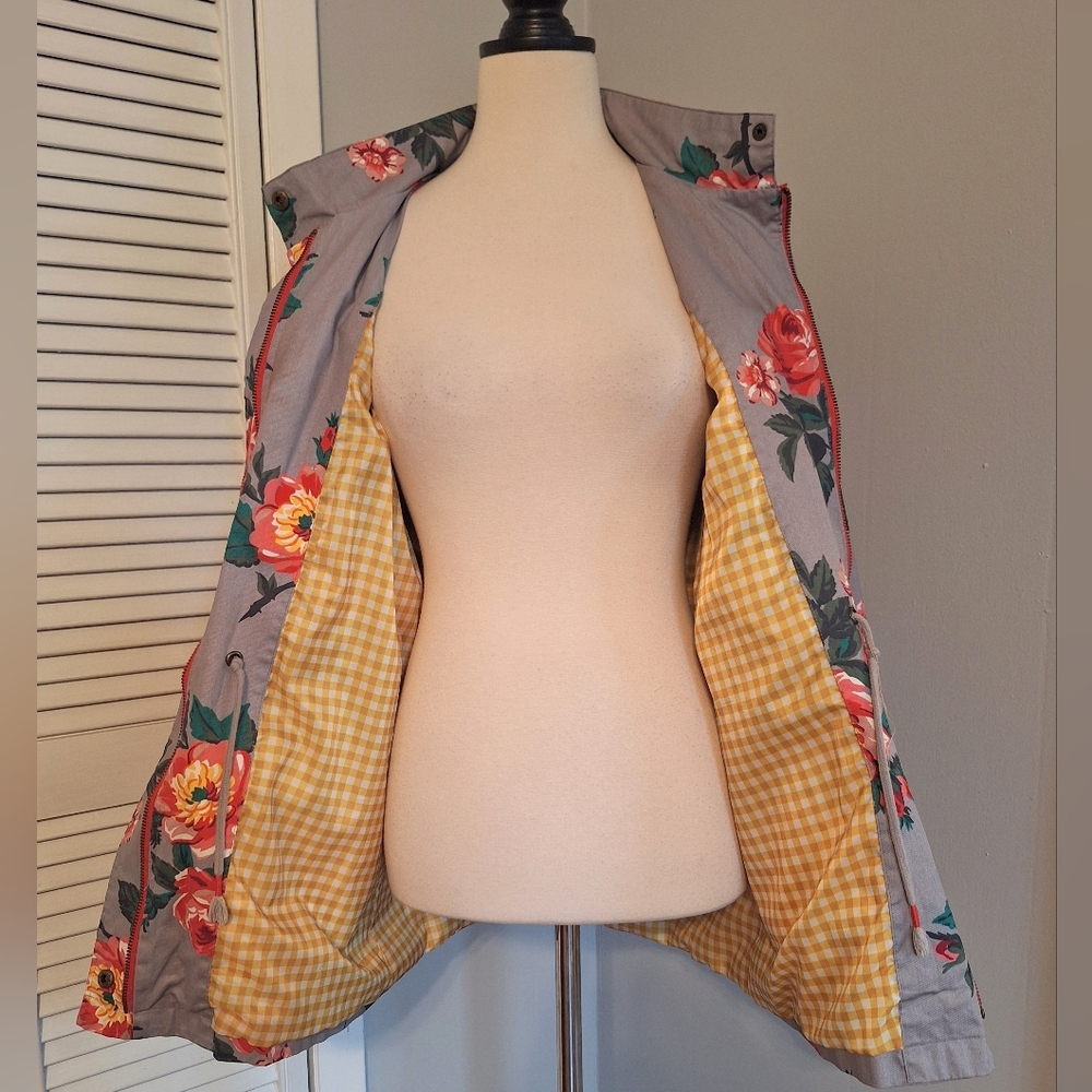 Matilda Jane Floral Raincoat Small *C7 - Picture 5 of 7